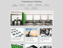 Tablet Screenshot of ib-nuernberg.de